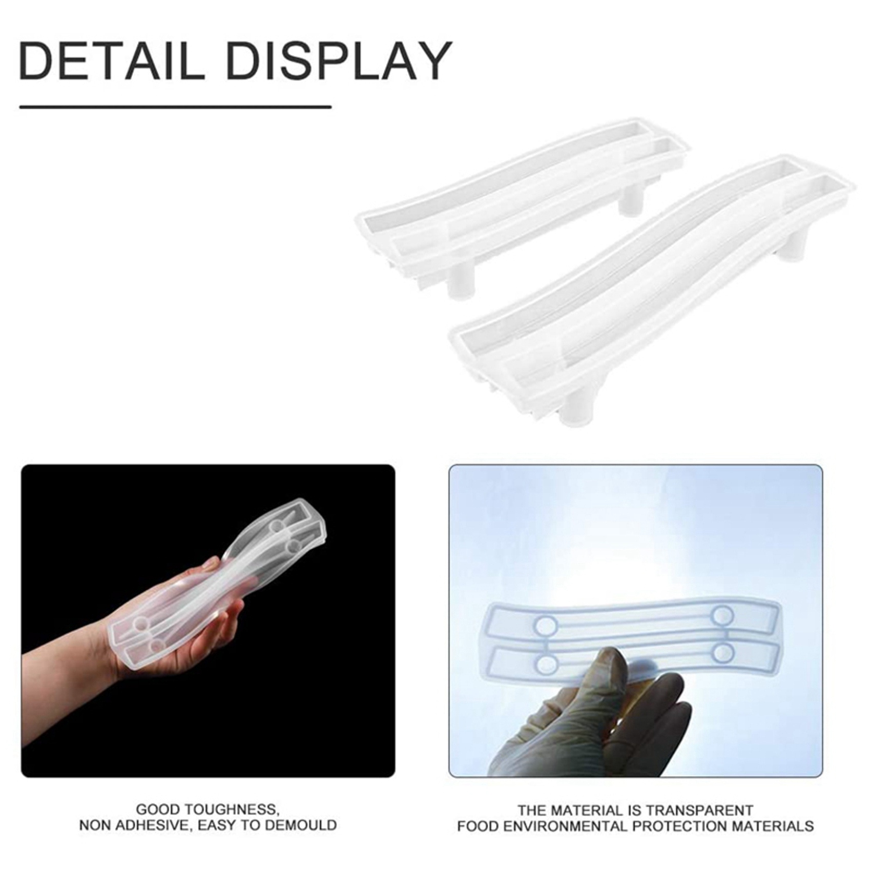 AA81-8 Set Tray Handle Resin M - Silicone Epoxy Resin Molds Set review and price