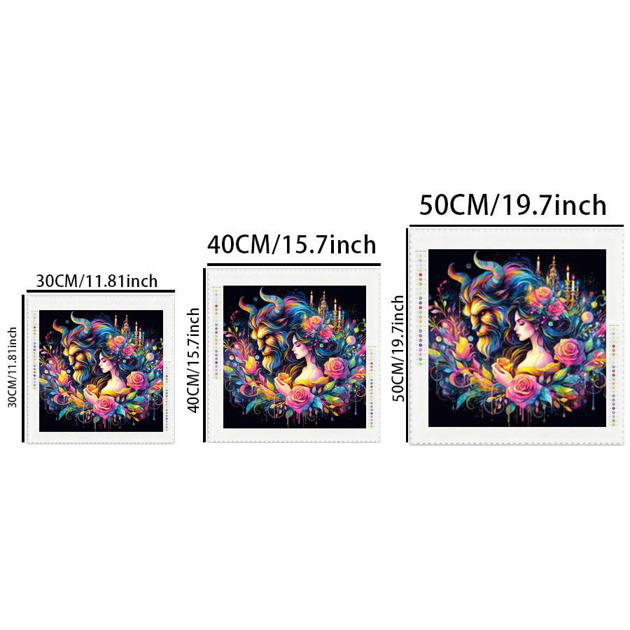 1 piece - Potdemiel-5D-DIY - F - 5D Diamond Painting Kit Full Drill review and price