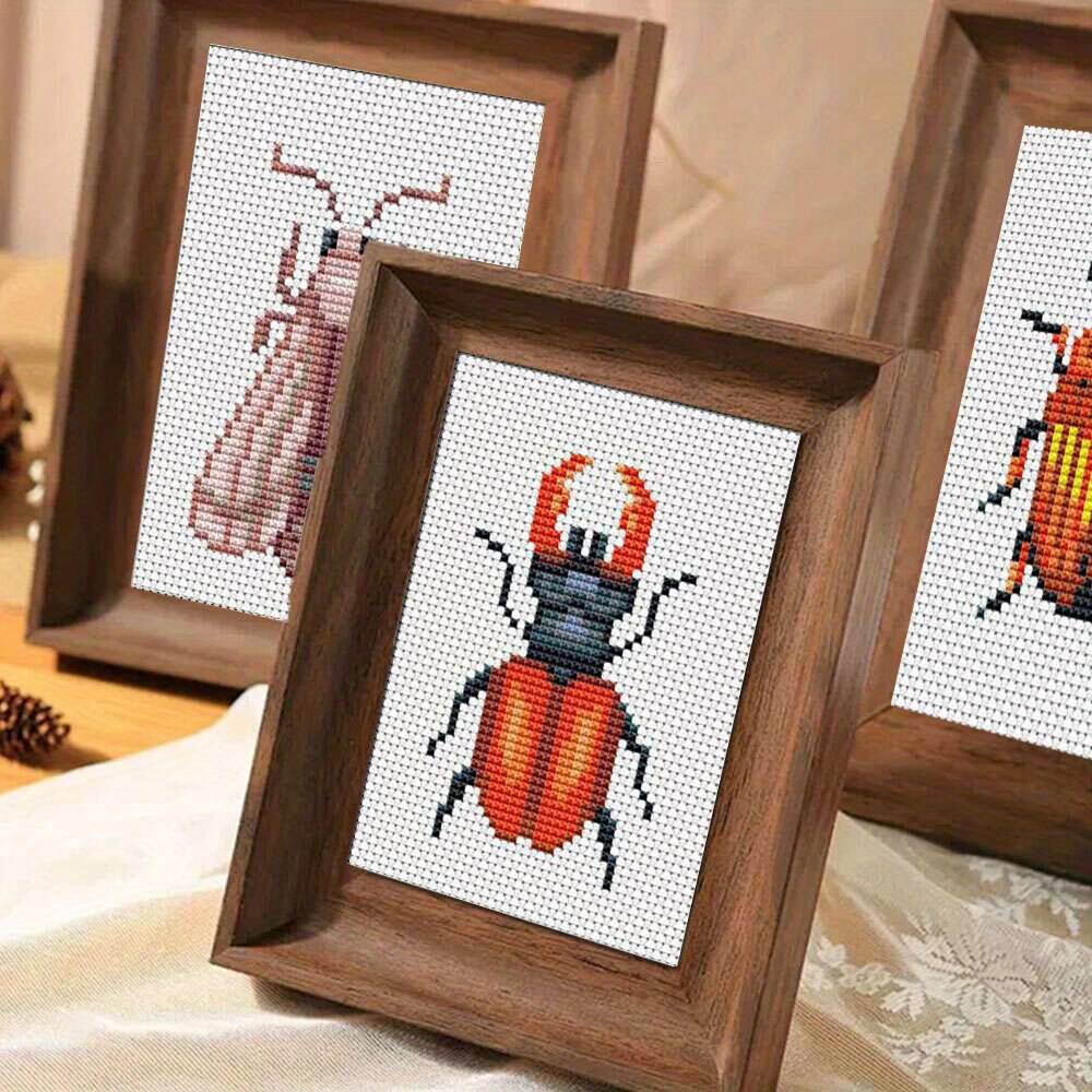 8Pcs Insect Cross Stitch Embro - Cotton Embroidery Thread Skeins review and price