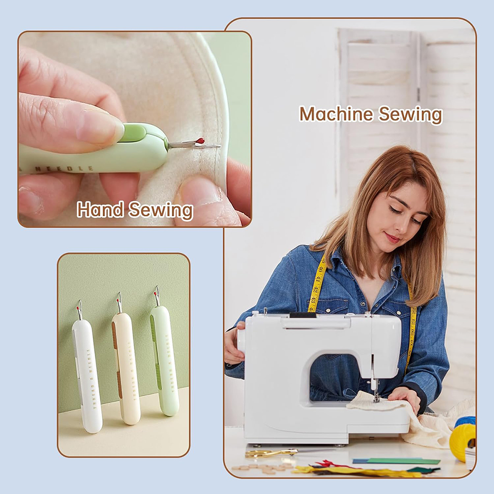 2 in 1 Needle Threader Seam Ri - Cotton Embroidery Thread Skeins review and price