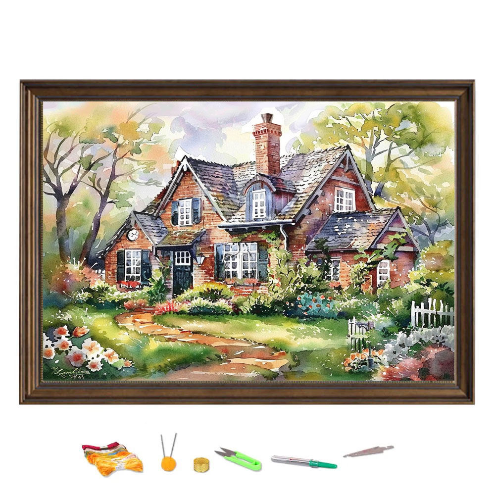 Cross Stitch Embroidery Forest - Cotton Embroidery Thread Skeins review and price