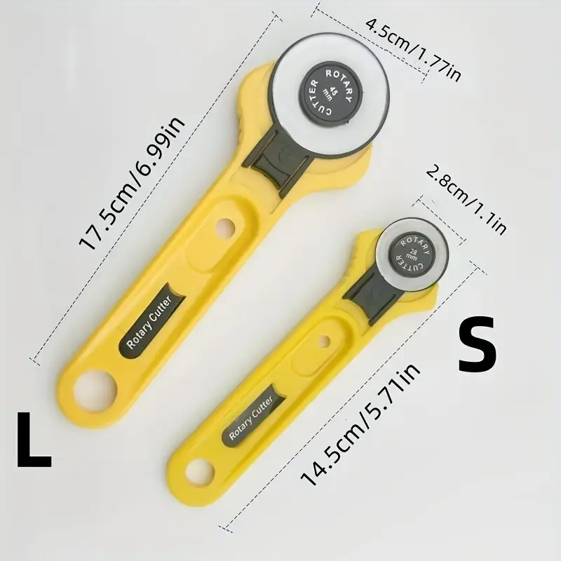28/45mm Rotary Cutter Blades S - Rotary Cutter For Fabric 45Mm review and price