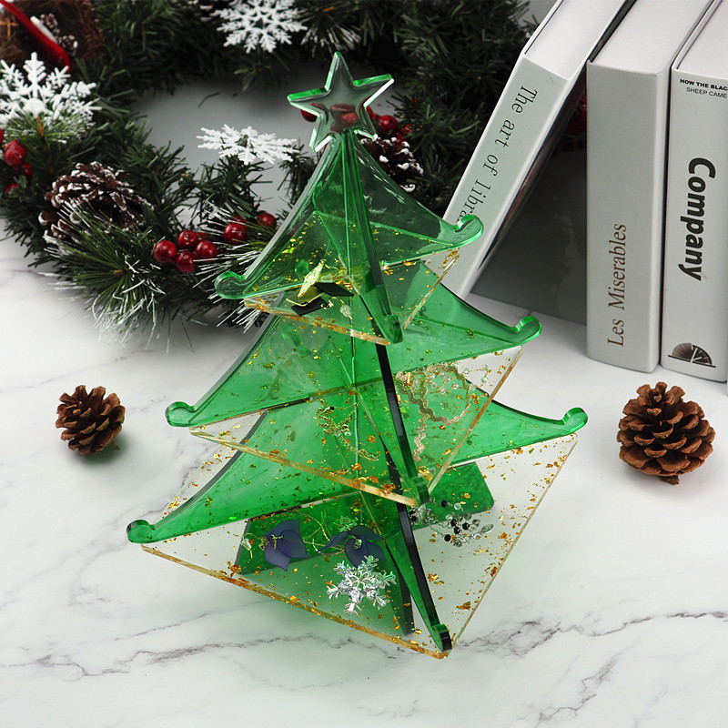 Christmas tree snowflake Stora - Silicone Epoxy Resin Molds Set review and price