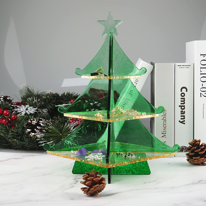Christmas tree snowflake Stora - Silicone Epoxy Resin Molds Set review and price